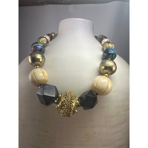 Vintage Encore Mixed Bead Necklace