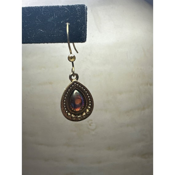 Vintage Avon Teardrop Y Necklace and Earrings - image 4