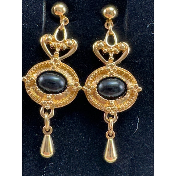 Vintage Avon Intricate Expressions Pierced Earrin… - image 2