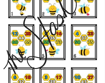 Bingo Holds Bee Happy Spring Summer 15 billets