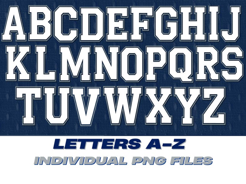 Dallas Texas Football Letters PNG: Layered White & Silver Sports Jersey ...