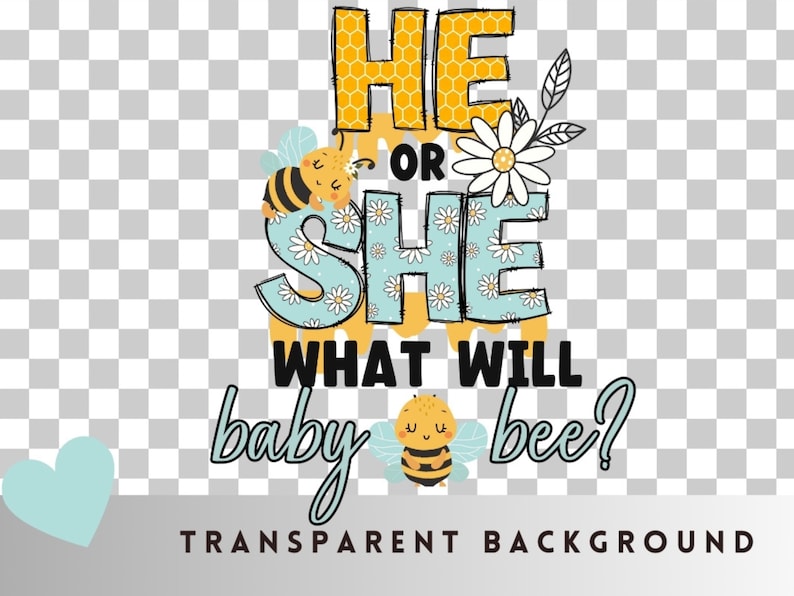Cute Bees Baby Shower PNG, Family Sublimation Design (digital Download ...