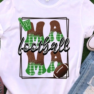Football MAMA PNG: Sublimation Design (Digital File)