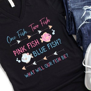 Pesca Gênero Revela Design de Sublimação PNG para Ferro em Transferências, Impressão Sob Demanda, Camisetas, Prensa Térmica - Download - Um Peixe, Dois Peixes