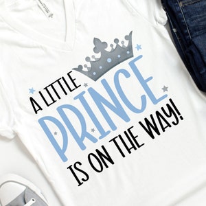 Petit Prince sur le chemin fer sur transfert - PNG - impression à la demande - T-shirts - presse à chaud - téléchargement - Prince Baby Shower thème PNG