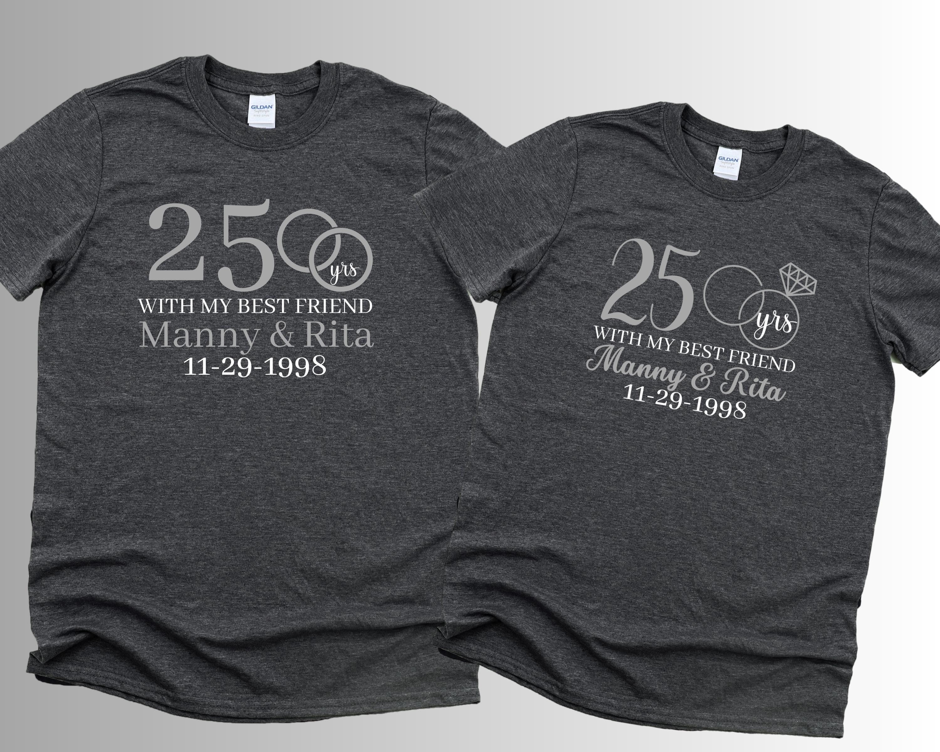 friends 25th anniversary shirt