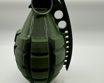 MK2 Grenade Pineapple Hand Grenade AHK Cover Ball Head Trailer Hitch Cover