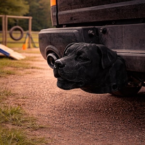 Tapa protectora premium para enganche de remolque, cubierta para rótula de enganche de remolque, Rottweiler, perro listado, papá de perro, mamá de perro, amante de los perros