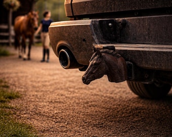 Stolzes Pferd – Die Premium-Kupplungsabdeckung für Pferdefreunde Trailer Hitch Cover