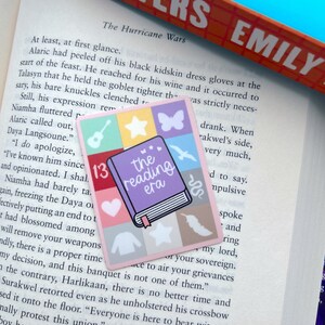 The Reading Era WATERPROOF Sticker | Bookish | Book Merch | Book Gift | Bookish Gift | Gifts for Readers | Book Club