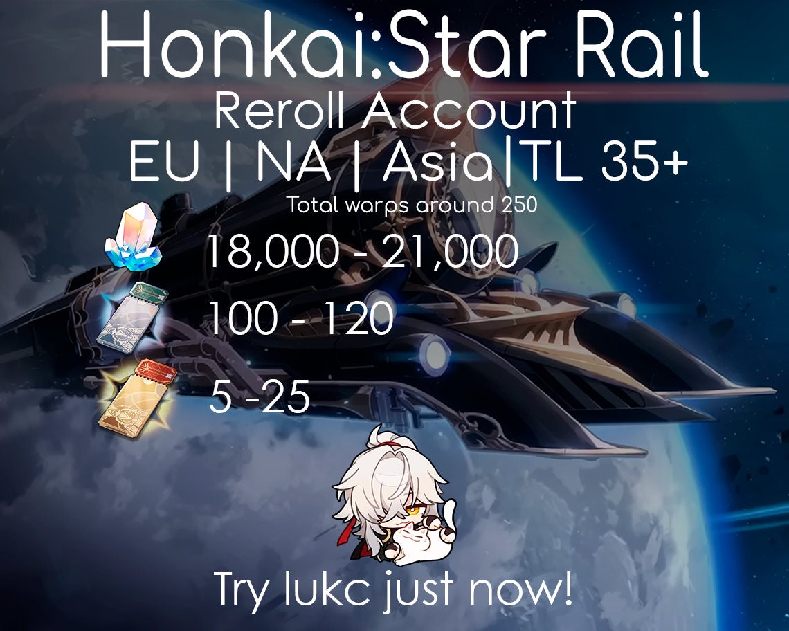 Honkai: Star Rail Reroll Account 