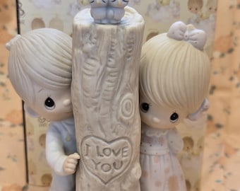 Vintage Precious Moments "Thee I love"