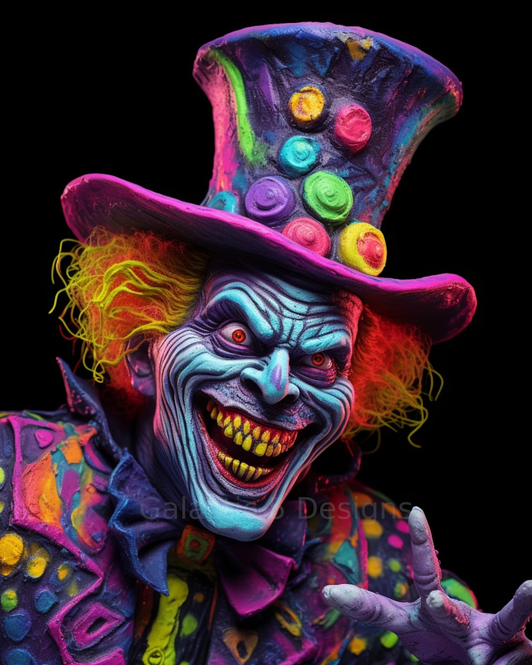 アート・デザイン・音楽 1000 Clowns: More or Less - A Visual Jou 1000 Clowns: More or Less - a Visual Journey by Steele, H. t