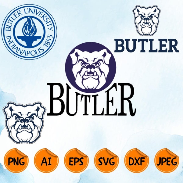 Bulldogs SVG | Bulldogs PNG | Bulldogs Bundle |Butler-Bulldogs