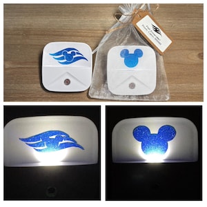 Disney Nightlight with sensor- Fish Extender- Pixie Dust- Gifts- Cruise