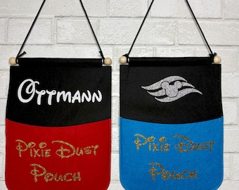Disney Mickey Cruise Ship Stateroom Fish Extender / Pixie Dust-  1 Pouch- Holder