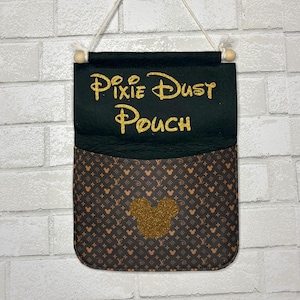 Disney Mouse Couture Cruise Ship Stateroom Pixie Dust Pouch