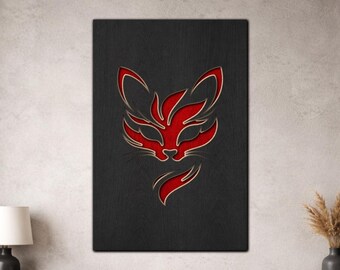 Multilayer Cat Wall Art SVG PDF DXF – 3 Layer Cat Designs for Laser Cutting | Wooden Cat Decor | Layered Wood Design