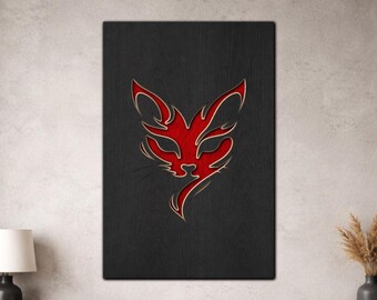 Multilayer Cat  Wall Art SVG PDF DXF – 3 Layer Cat Designs for Laser Cutting | Wooden Cat Decor | Layered Wood Design