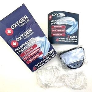 Dental Mouth Guard Bruxism Splint Night Teeth Tooth Grinding FDA 2 sizes 4 pcs