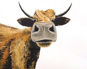 cow greeting card