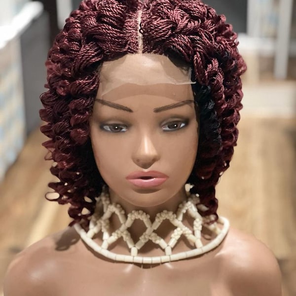 Braided Curly Twist Wig