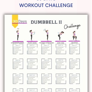 14 day dumbbell challenge store