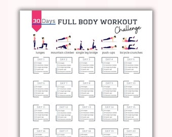 30 day whole body workout hotsell