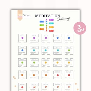 30 Day Meditation Challenge | House Workout | Bodybuilding Tracker ...