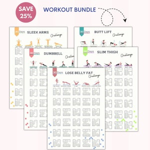 Beginner Ab Workout Etsy