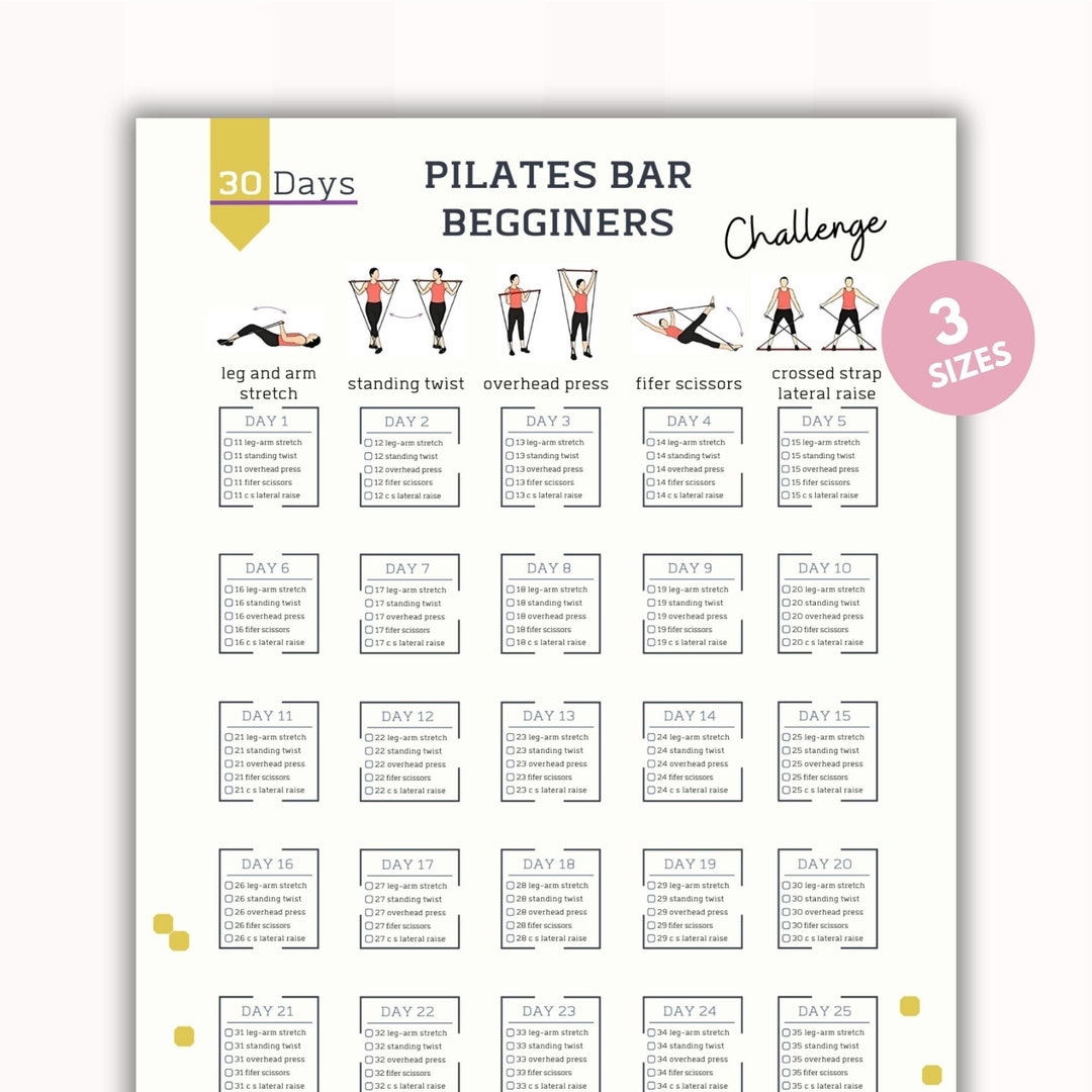 30 Day Pilates Bar Begginers Workout Challenge Pilates Bar Exercise 30 Day Pilates Bar Begginers Workout Challenge Pilates Bar Exercise