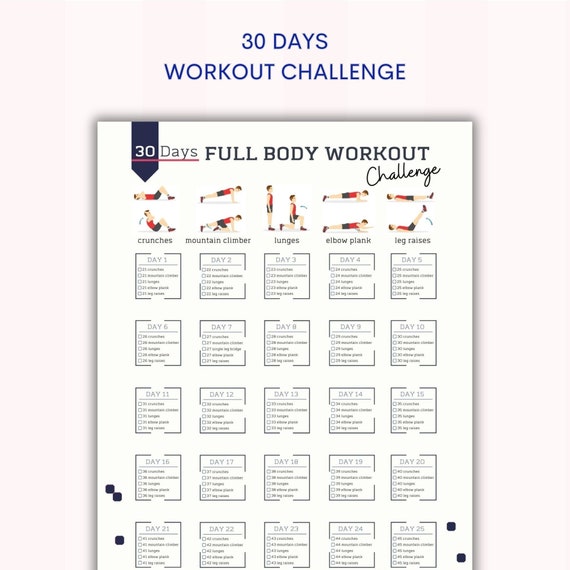 30 day mens fitness challenge new arrivals