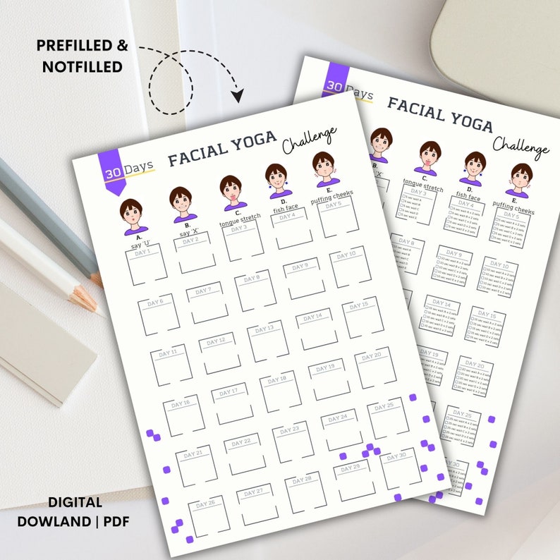 30 Day Facial Yoga Challenge - Il 794xN.5106374614 Iwmn 