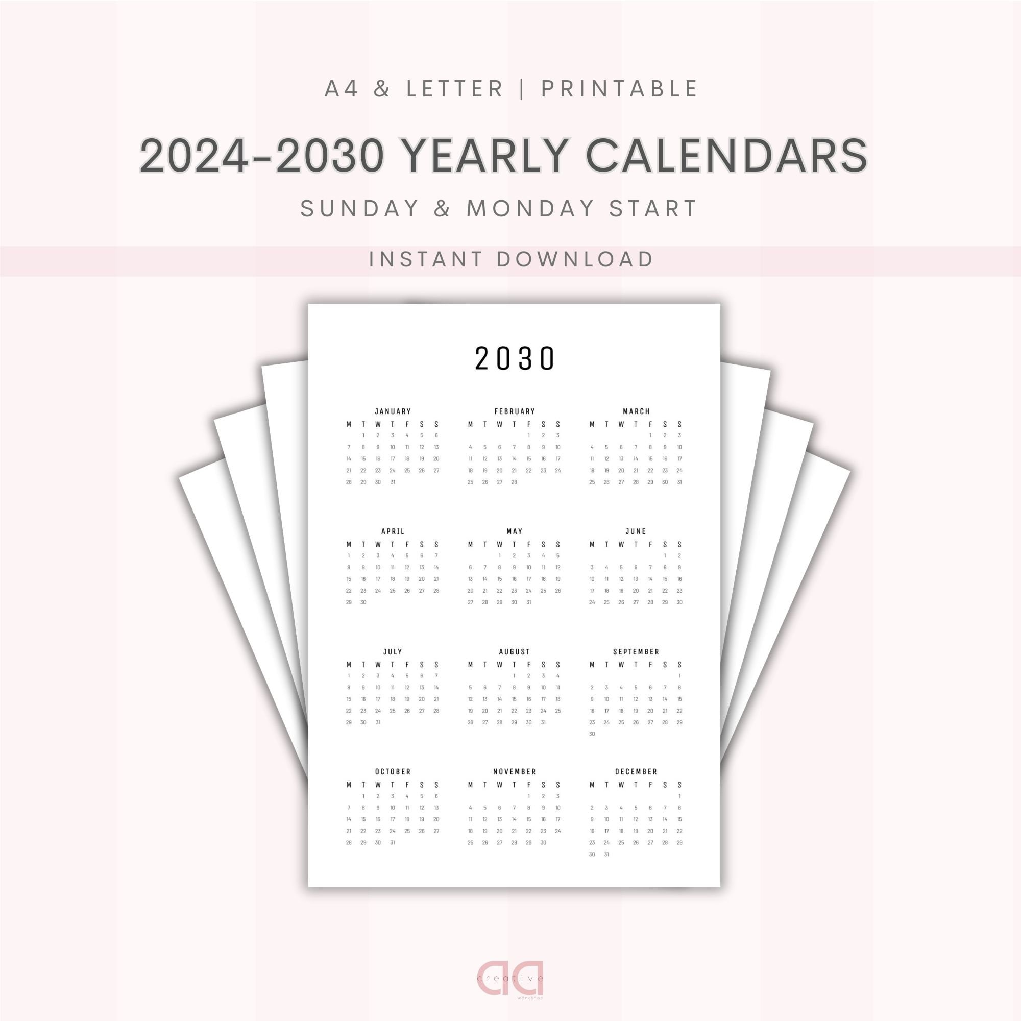 Uprintable Calendar 2025 Excel isis olivette