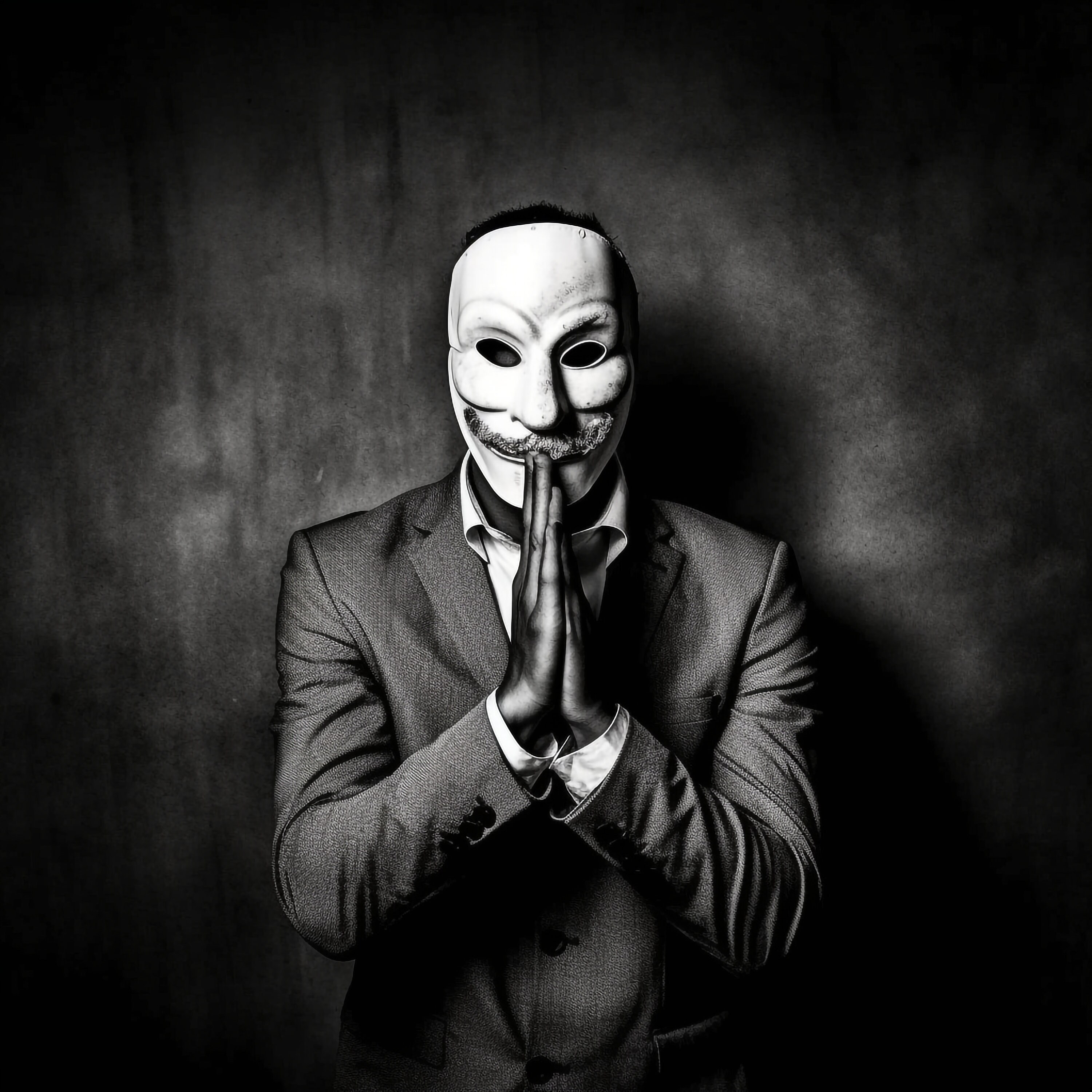 Anonymous Mask Photographic Print for Sale by Reethes