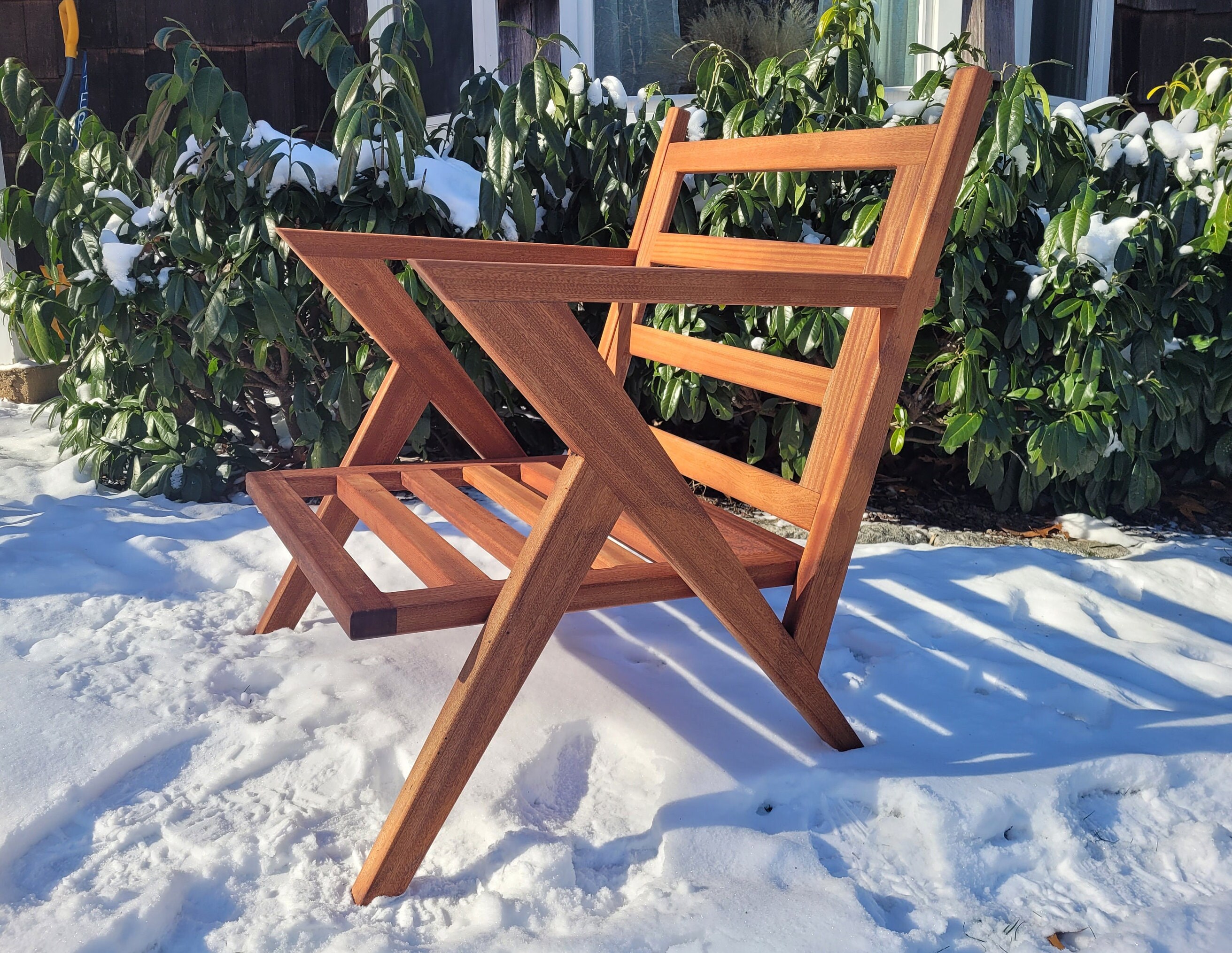 Low Rider Porch Chairs / Mid Century Modern Porch Chairs - Etsy