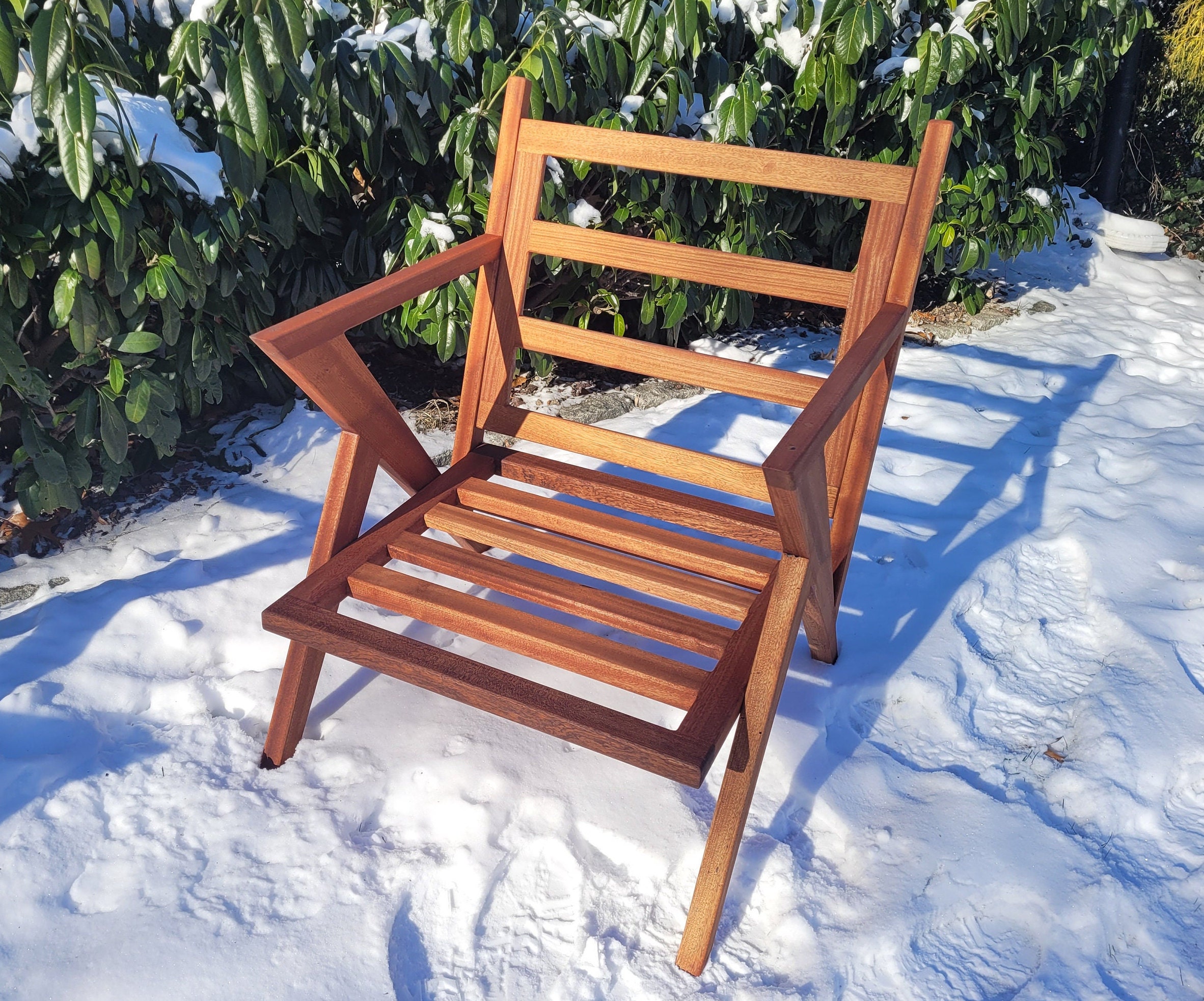 Low Rider Porch Chairs / Mid Century Modern Porch Chairs - Etsy