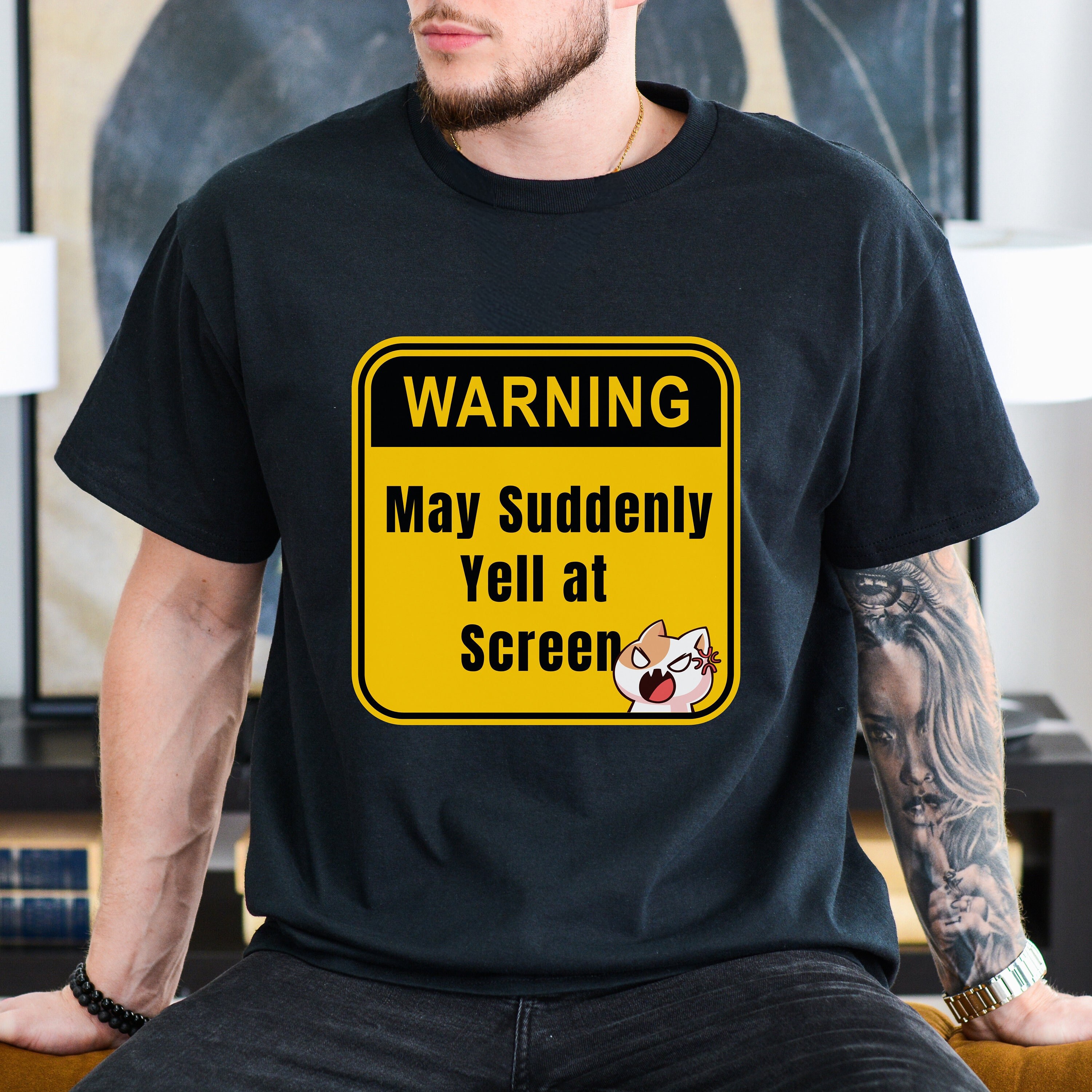  Warning I Make Boys Rage Quit Funny Video Games Gaming Gamer  T-Shirt : Clothing, Shoes & Jewelry