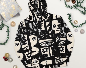 Vintage Y2K Fox Racing AOP Full Zip Sherpa Lined Hoodie - Etsy