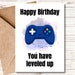 Printable Gamer Birthday Card Downloadable Gaming Birthday - Etsy