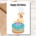 Printable Dog Birthday Card Etsy - Il 75x75.4961326219 Fwv0