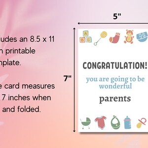 Printable Congratulation Card for Parents - Etsy