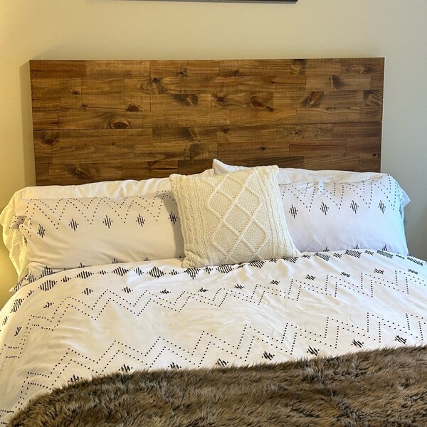Rustic Headboard Etsy