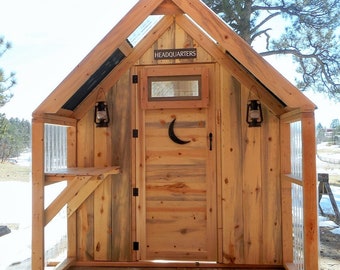 DIY Multipurpose Structure for an Outhouse or Garden Shed - Plans are in IMPERIAL and METRIC measurements