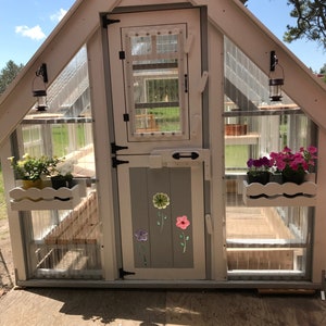 Backyard Greenhouse Plans: DIY 8x10 Dutch Door Design (PDF Pattern)