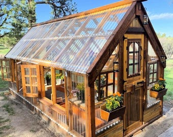 8&#39; x 16&#39; Greenhouse Plans, DIY, How to Build a Greenhouse