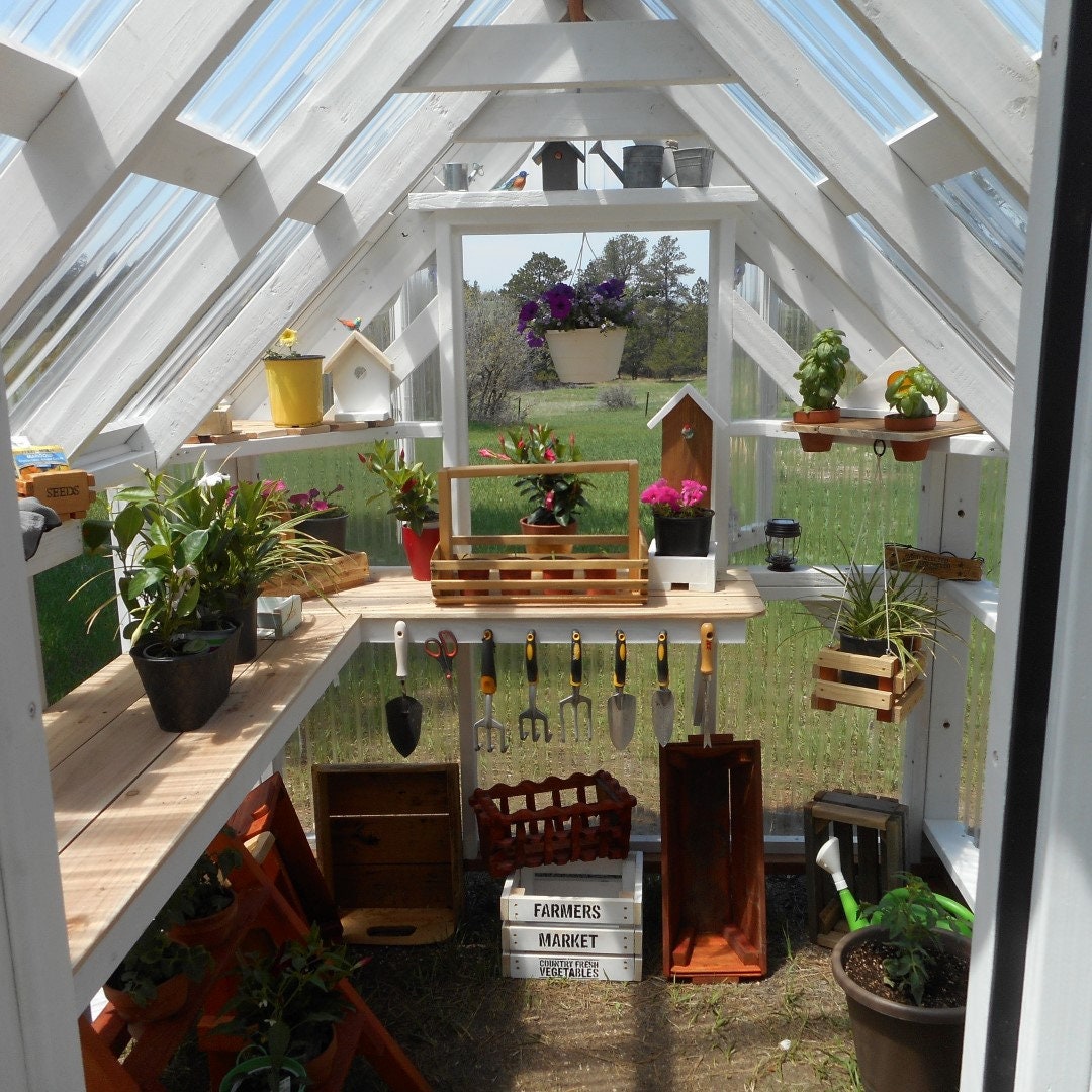 DIY 8x6 Greenhouse Build victorian Style IMPERIAL and METRIC Etsy