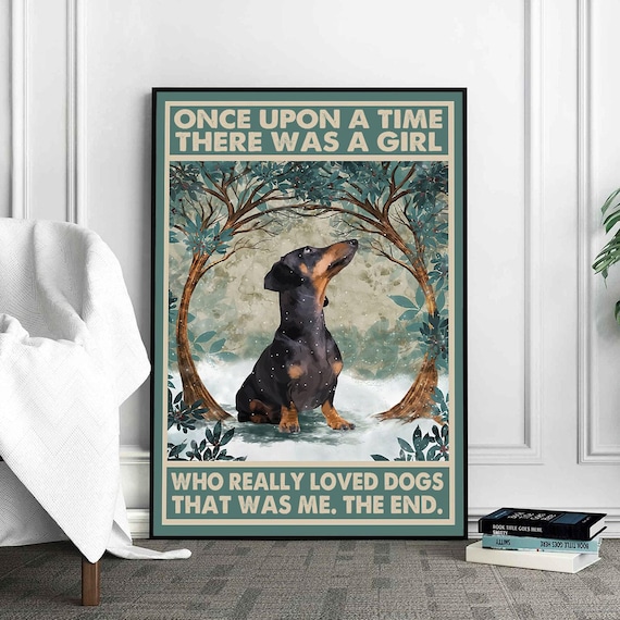 Dachshund Art Print: Dog Lover Poster