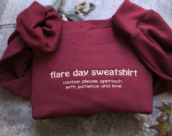 Flare Day Shirt, Chronic Illness Shirt, Invisible Illness Shirt, Spoonie Shirt, POTS, EDS,Chronic Pain, Rare Disease Awareness,PCOS shirt