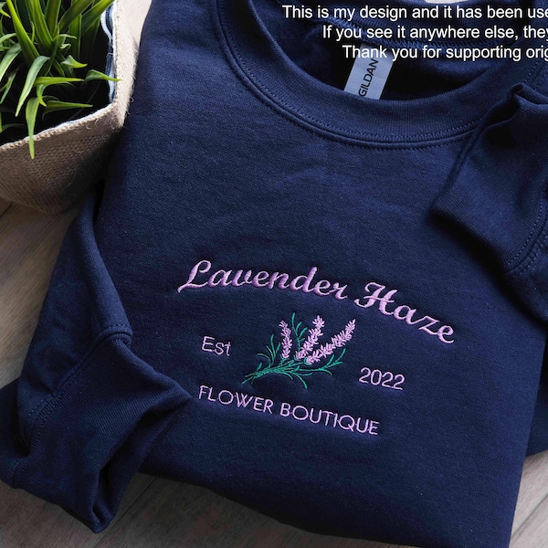 Lavender haze Embroidered Sweatshirt/ T-shirt/ Hoodie, Gift for Swiftie, music subtle merch TS embroidered sweatshirt,pop culture y2k shirt